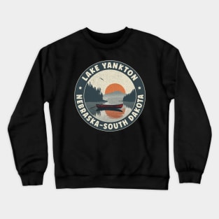 Lake Yankton Nebraska-South Dakota Crewneck Sweatshirt